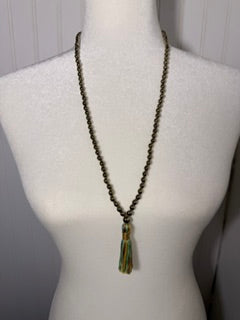 Pyrite Spiritual Tech Mala | Abundance, Protection & Personal Power