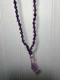 Amethyst Spiritual Tech Mala | Intuition, Protection & Inner Peace