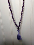 Amethyst Spiritual Tech Mala | Intuition, Protection & Inner Peace
